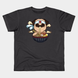 Chinese food pug lovers Kids T-Shirt